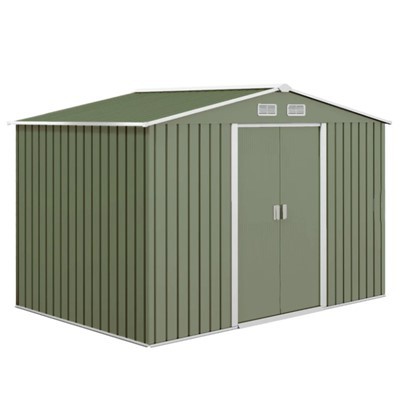 سقيفة معدنية لأدوات الحدائق