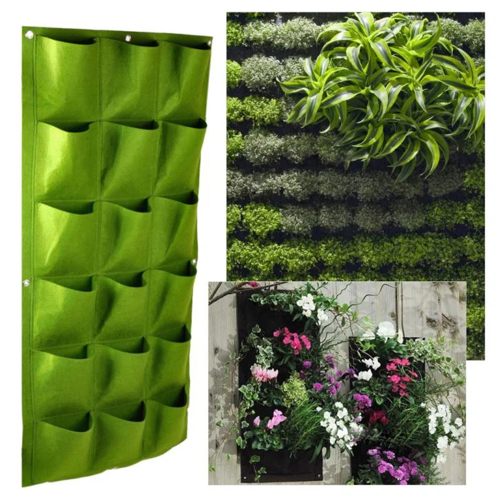 18 جيبًا للحديقة المائية المعلقة عموديًا