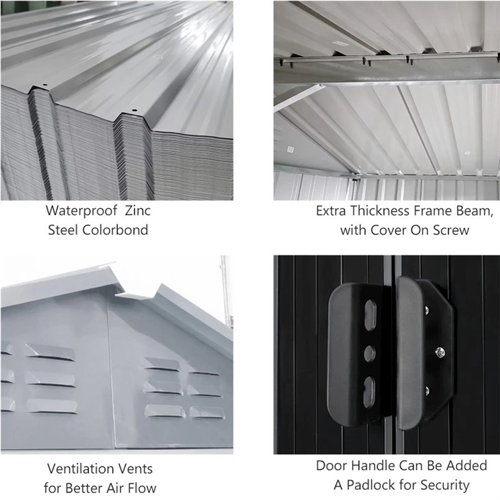 Metal Garden Storage Shed