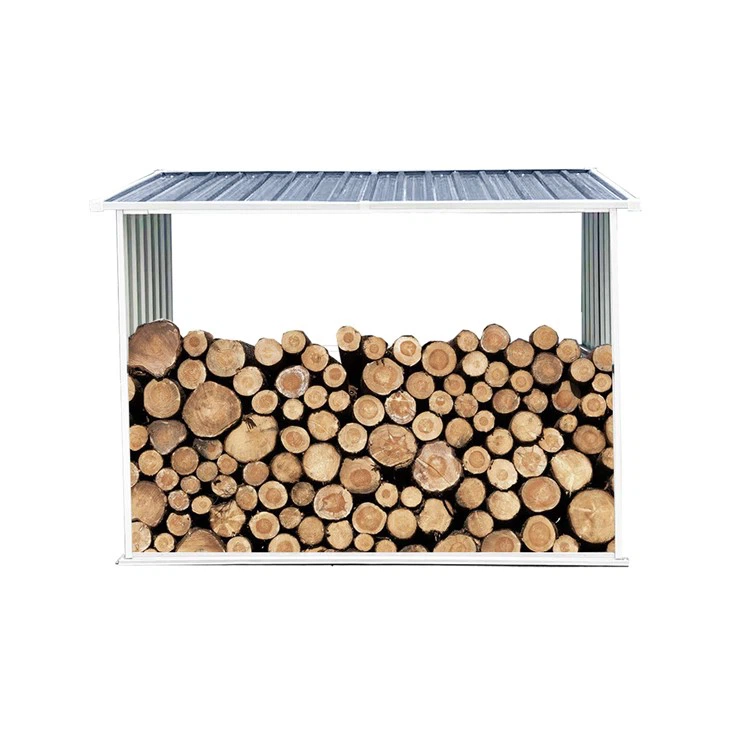 Outdoor Steel Firewood Rack